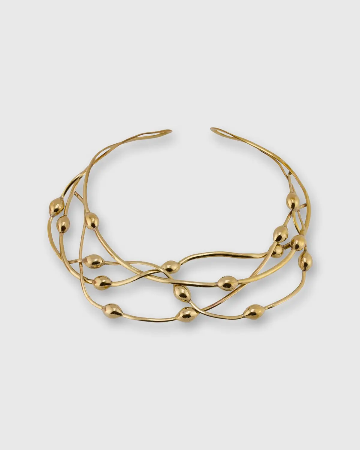 Seaweed Necklace In Tumbaga 1