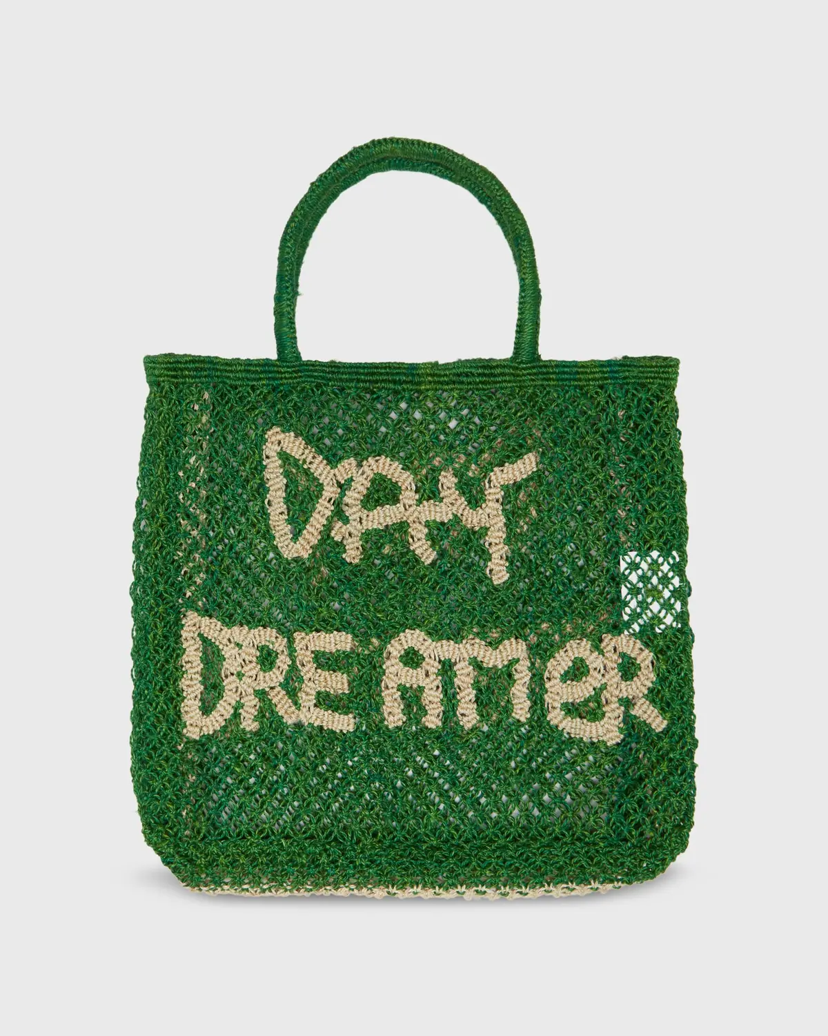 Large Day Dreamer Tote In Green/Natural 1