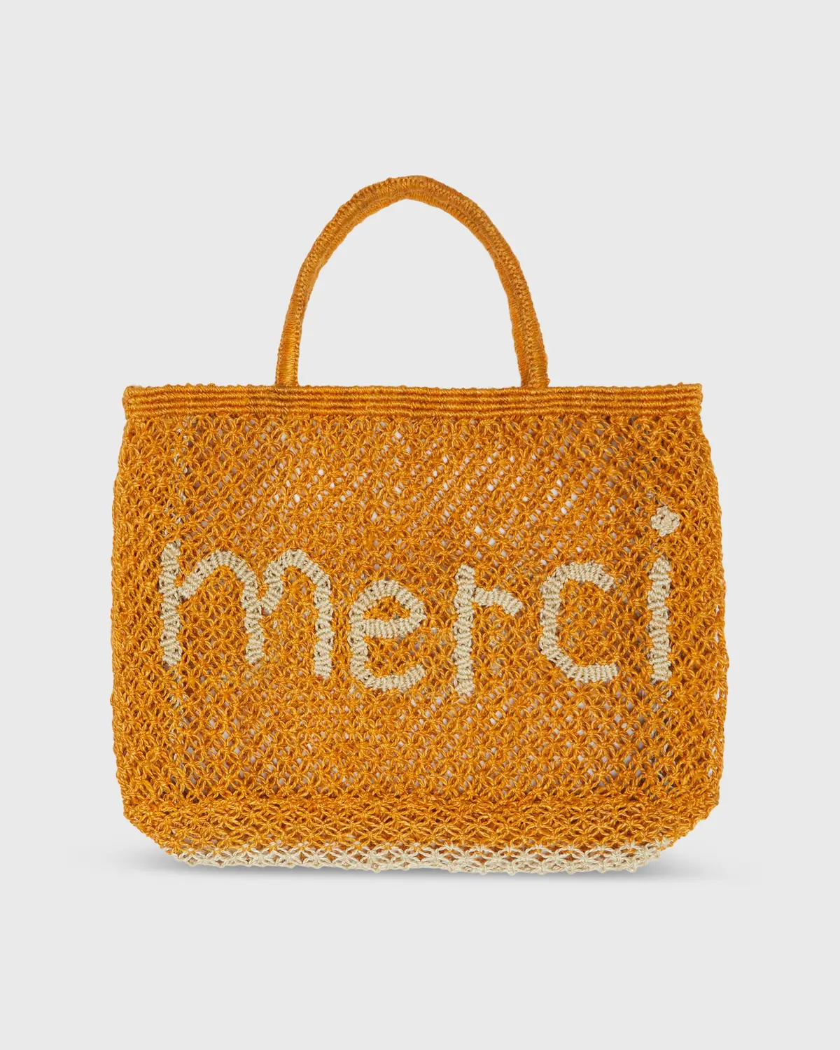 Small Merci Tote In Honey/Natural 1