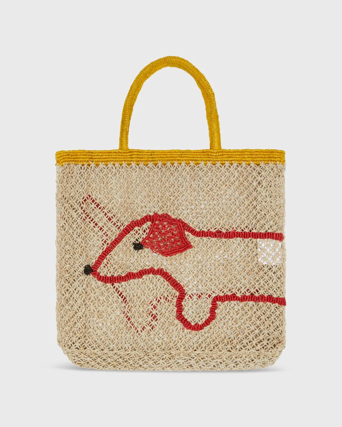 Large Sausage Dog Tote In Spice 1