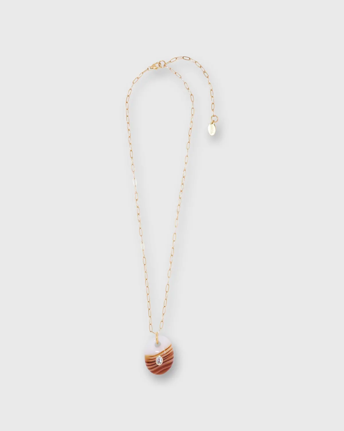 Tidal Pendant Necklace In Sand Multi 1