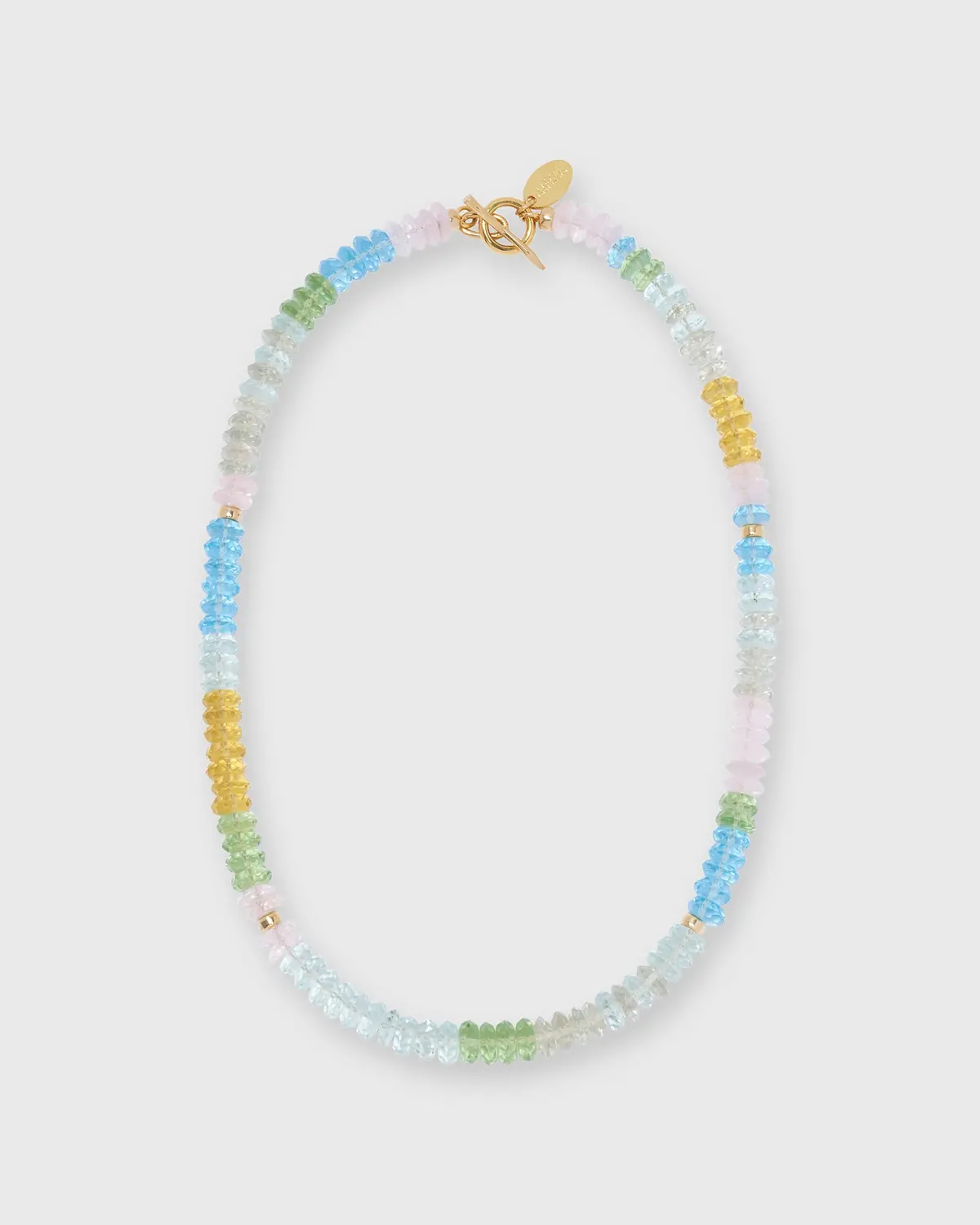 Ombre Coast Necklace In Blue 1