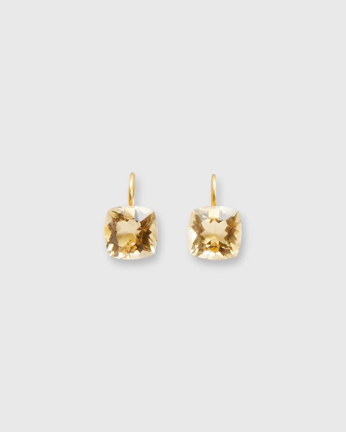 Small Summer Earrings In Citrine 1