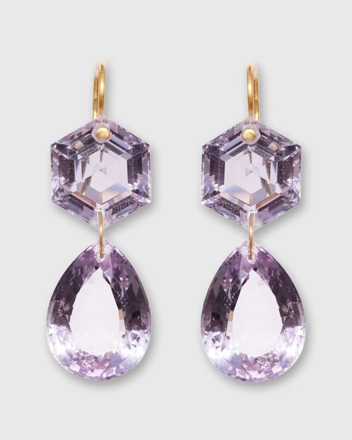 Bianca Earrings In Amethyst 1