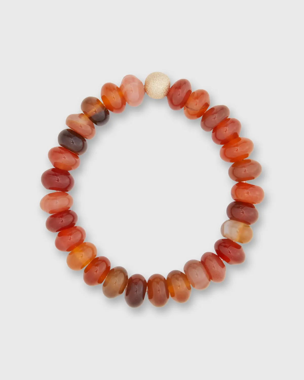 Semi Precious Beaded Bracelet In Vulcano 1