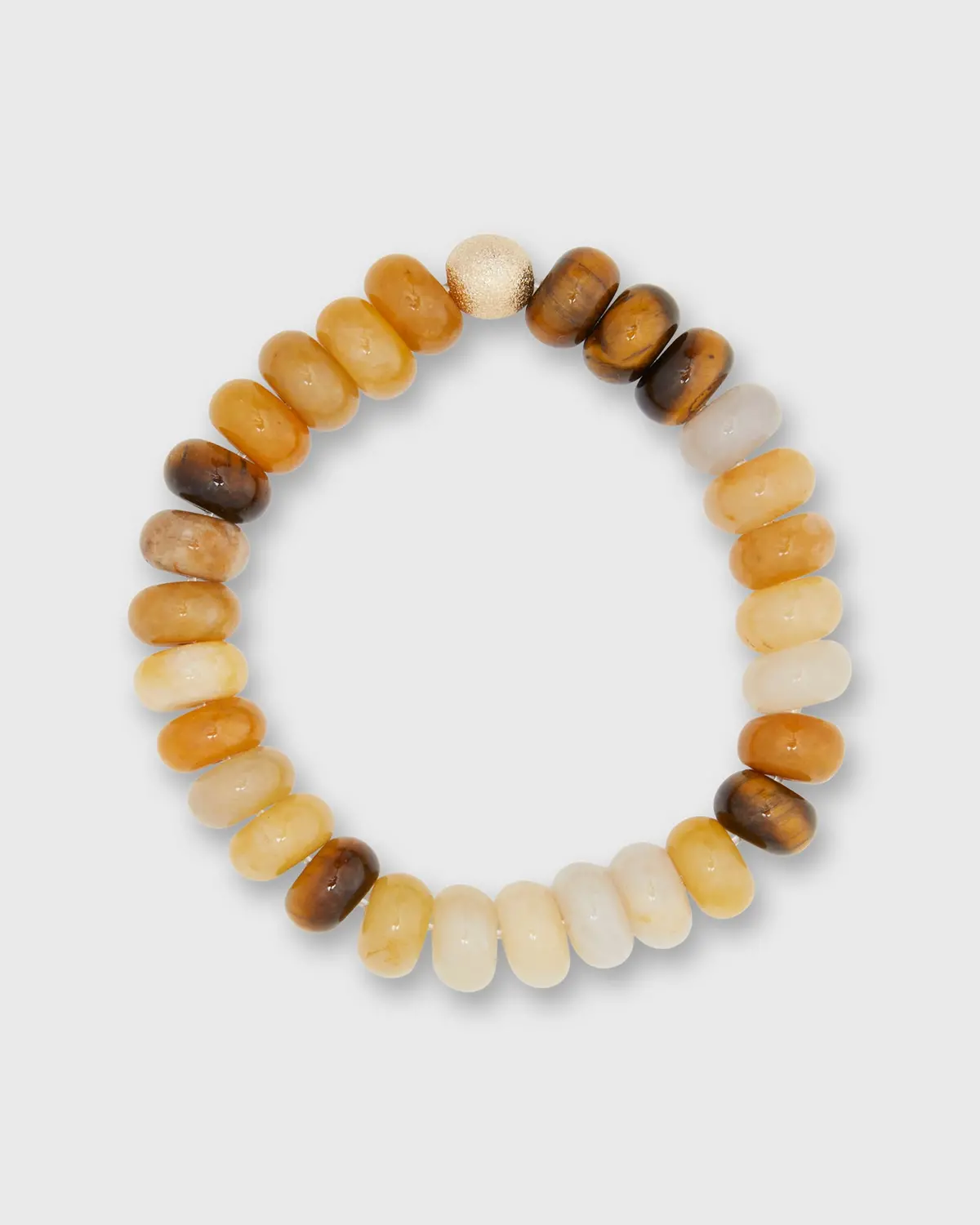 Semi Precious Beaded Bracelet In Leopard 1