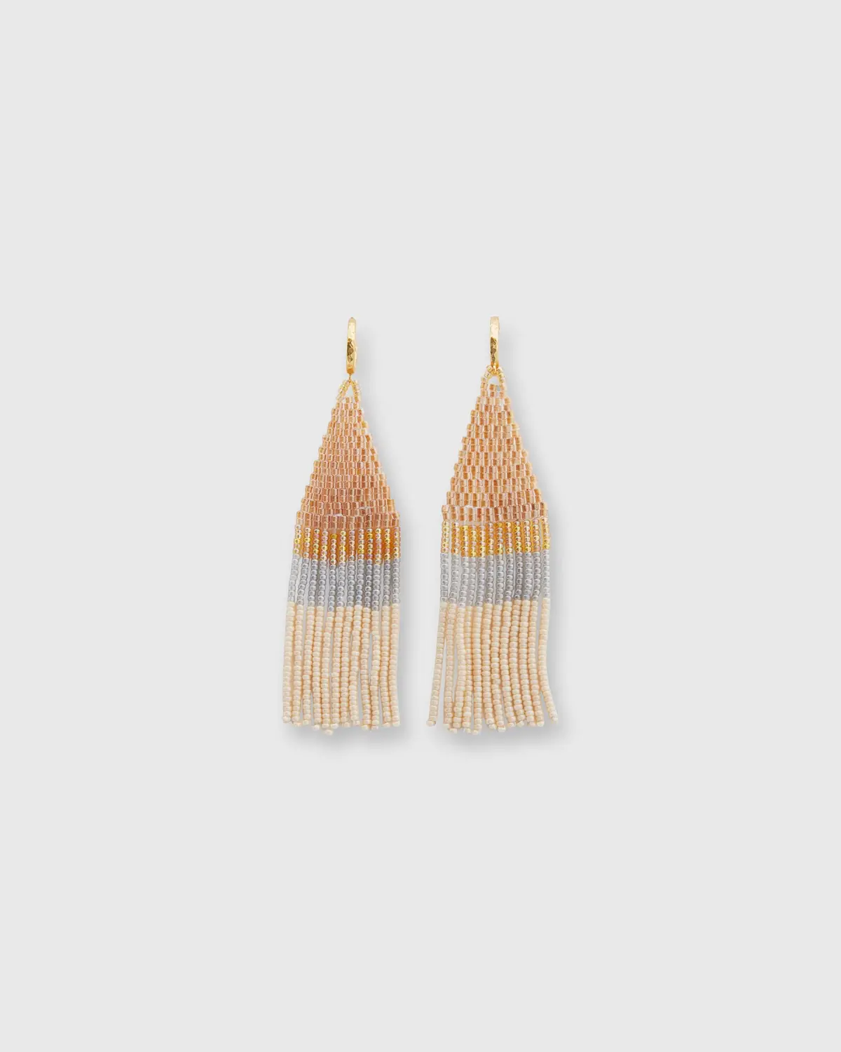 Franja Earrings In Honey 1