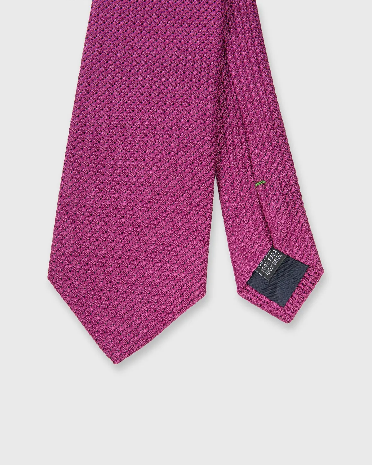 Silk Grosso Grenadine Tie In Berry 1