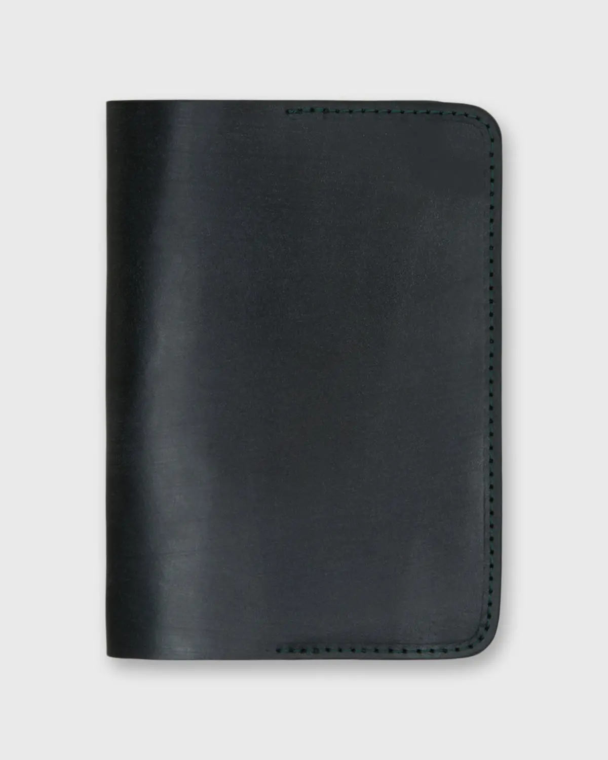Passport Holder In Bottle Green Bridle Leather 1