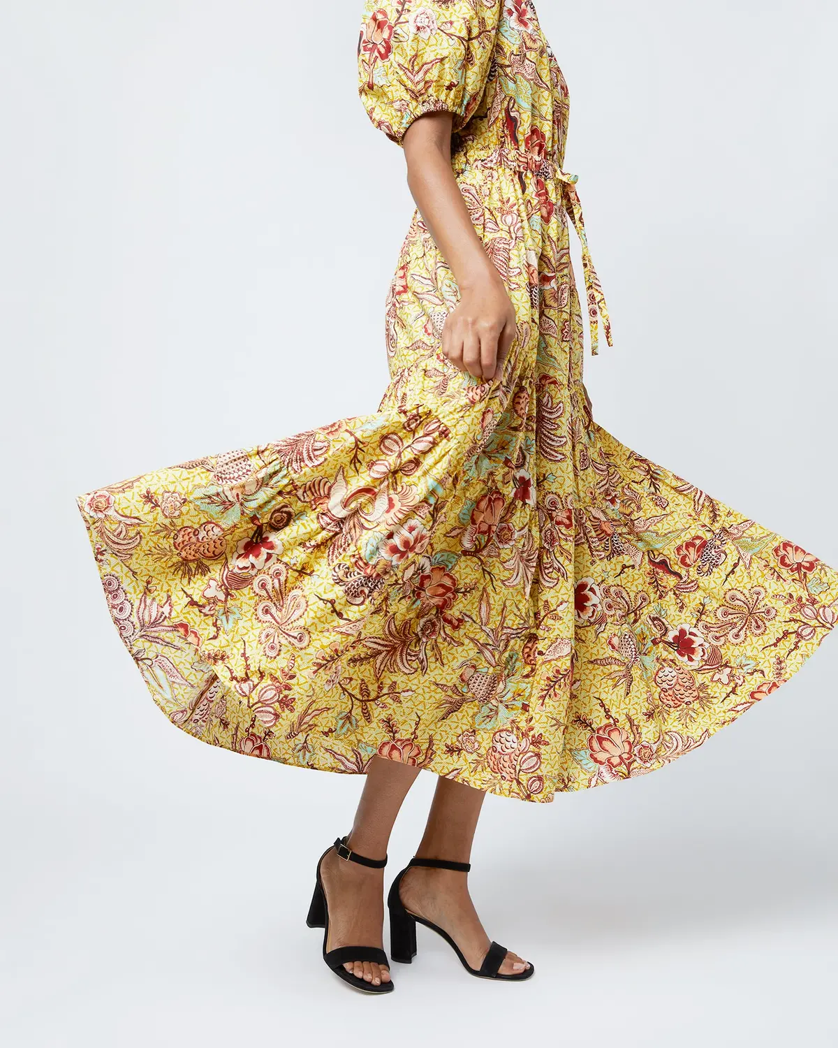 Olina Dress In Calla Lily 5