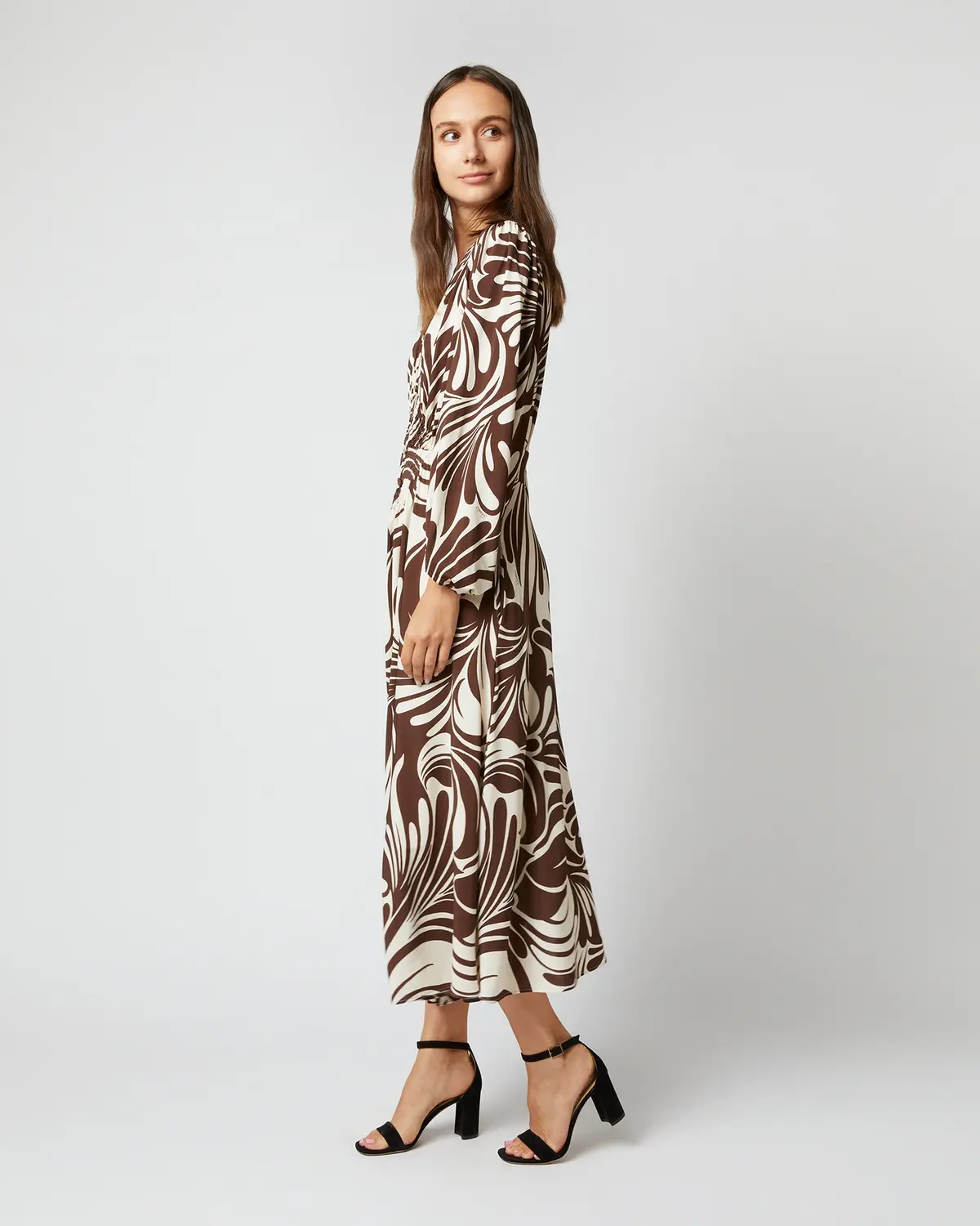 Camerino Dress In Watermarble Jersey 3