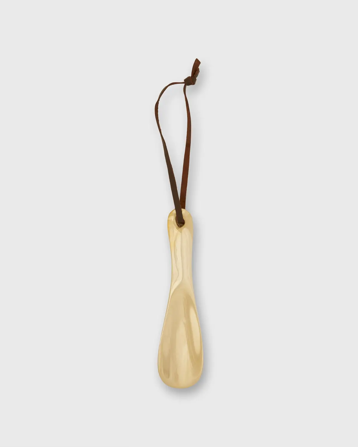 Small Classic Shoe Horn In Brass 1