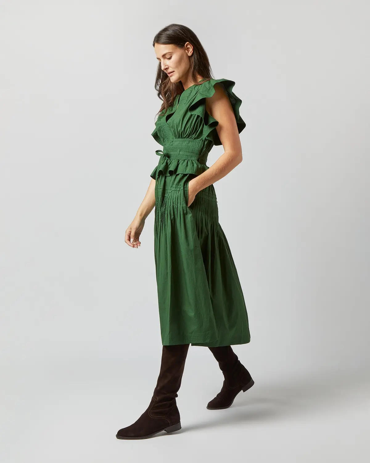 Florence Dress In Juniper 2