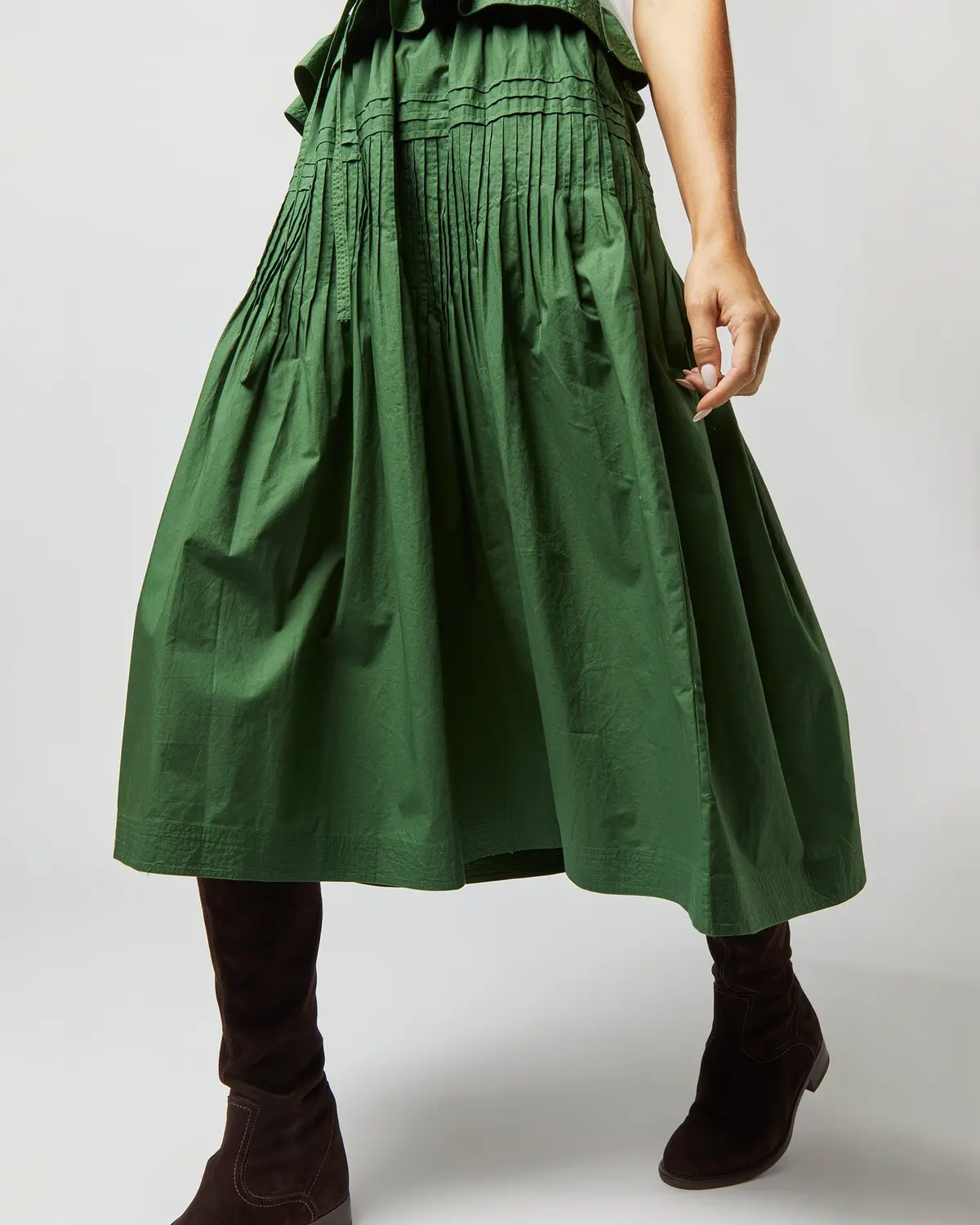Florence Dress In Juniper 6