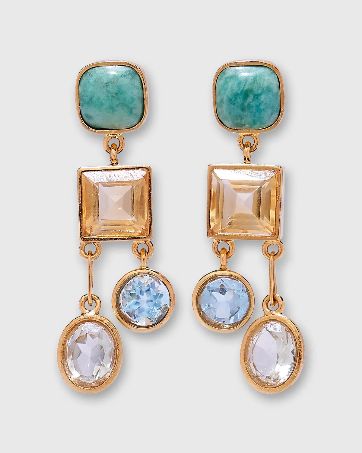 Anemone Earrings In Multi 1