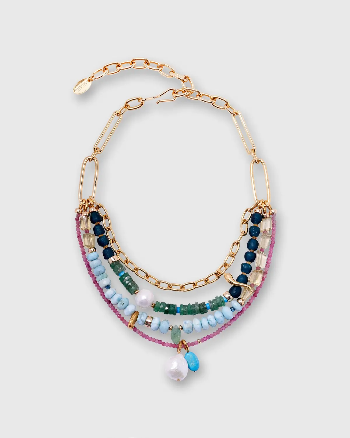 Vizcaya Necklace In Berry 1