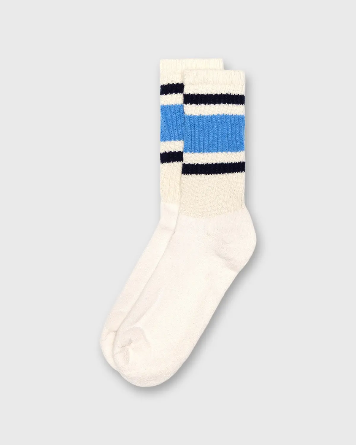 Retro Stripe Socks In Col. Blue/Navy 1