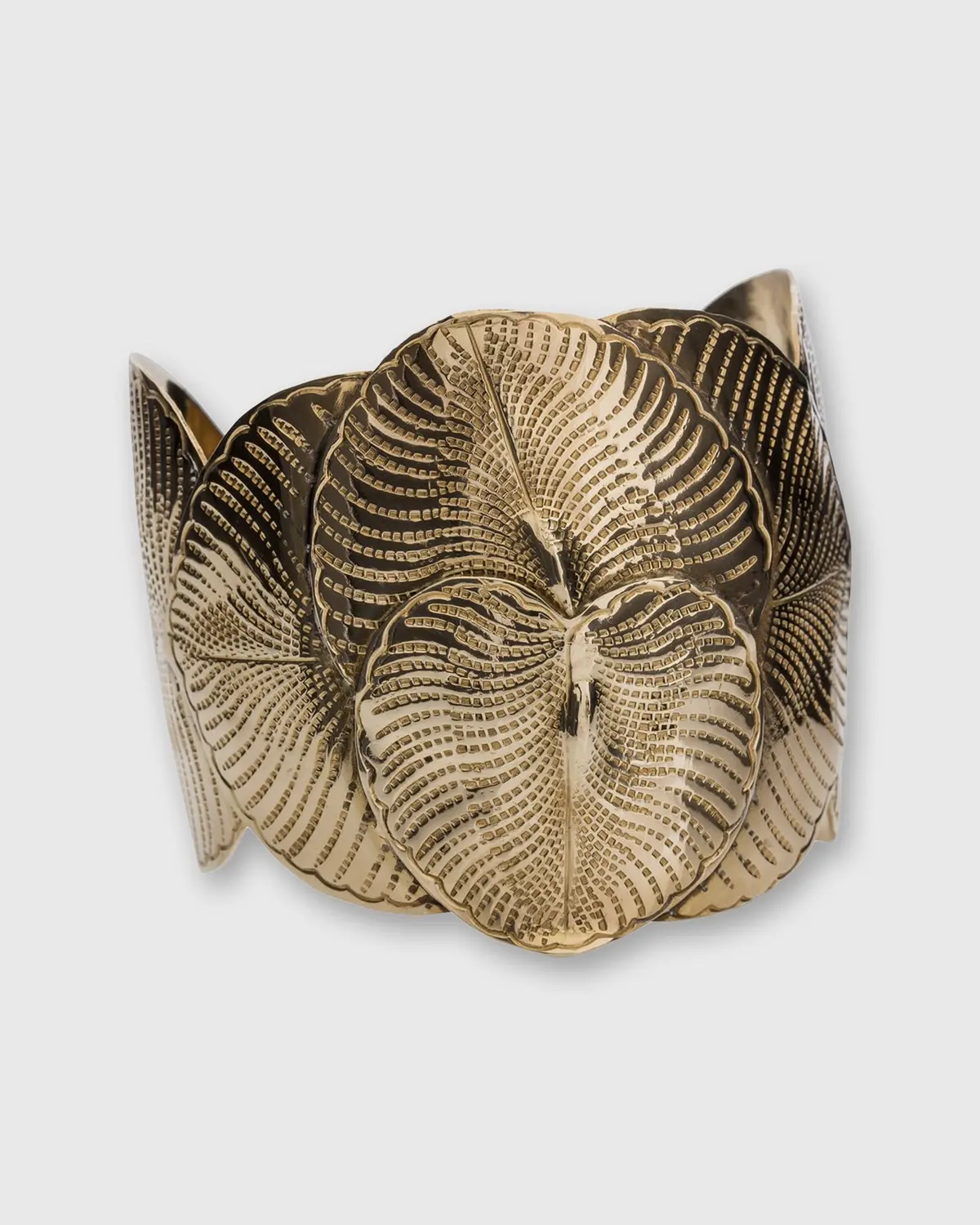 Eucalyptus Leaves Cuff In Tumbaga 1