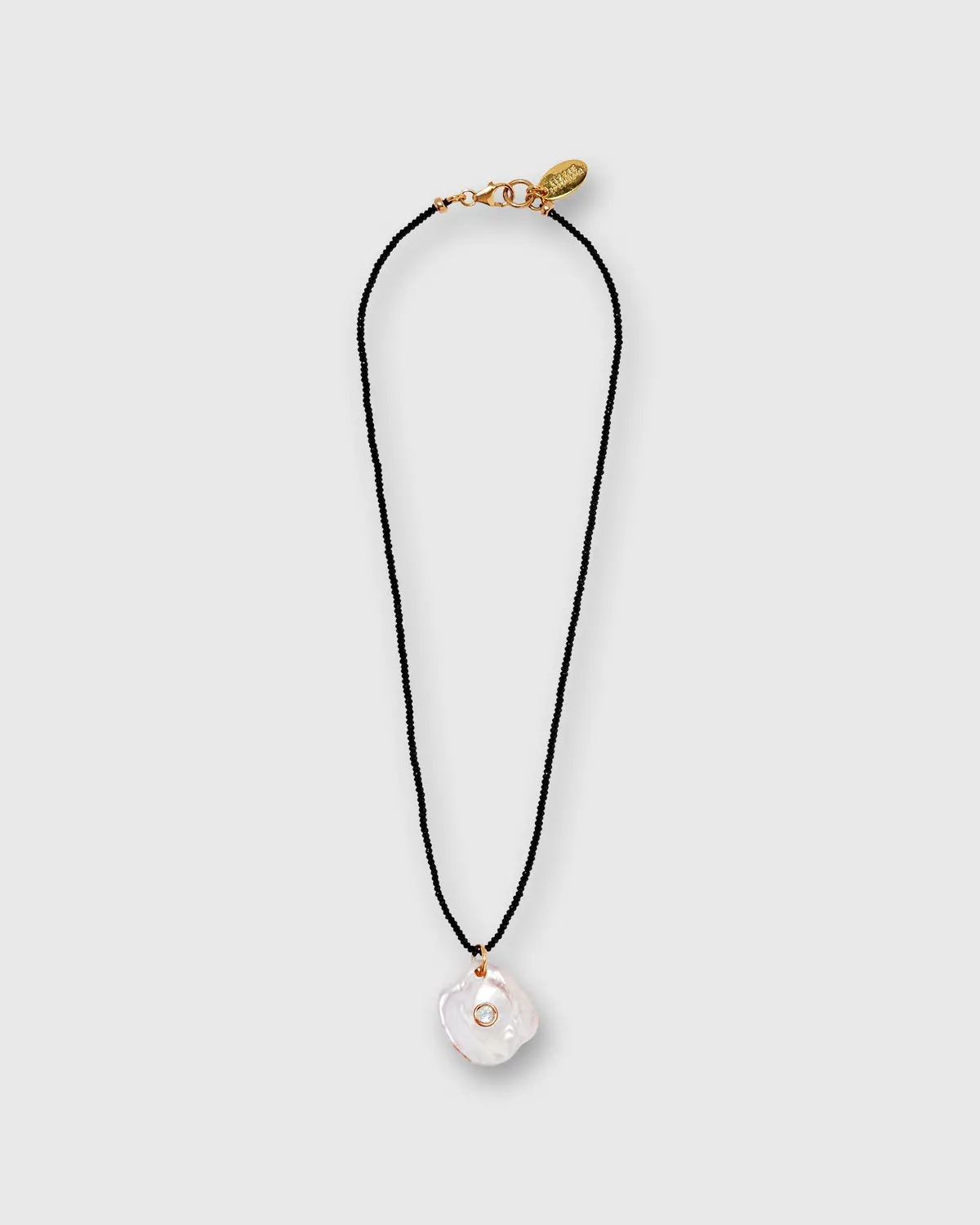 Meret Necklace In Black 1