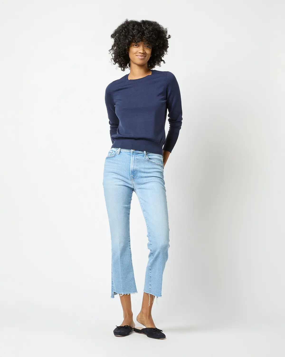 The Insider Crop Step Fray Jean In Limited Ediiton 1