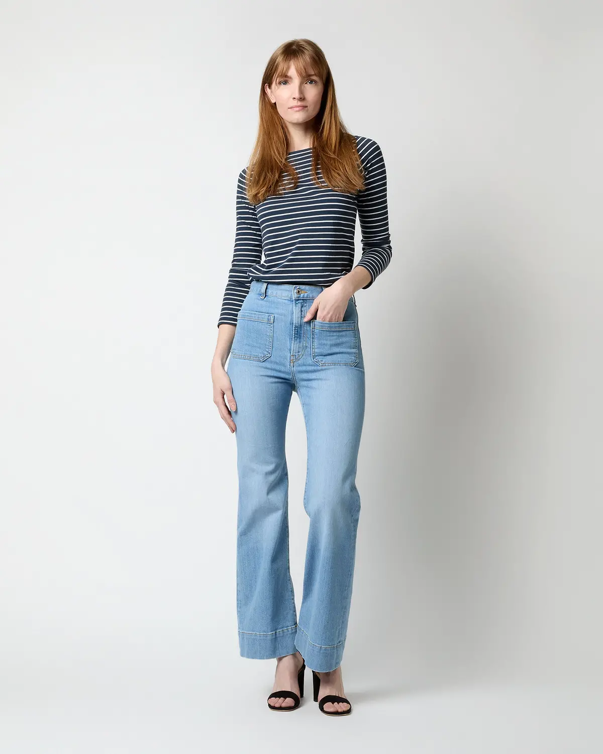 St Monica Jean In Azurina Blue 1