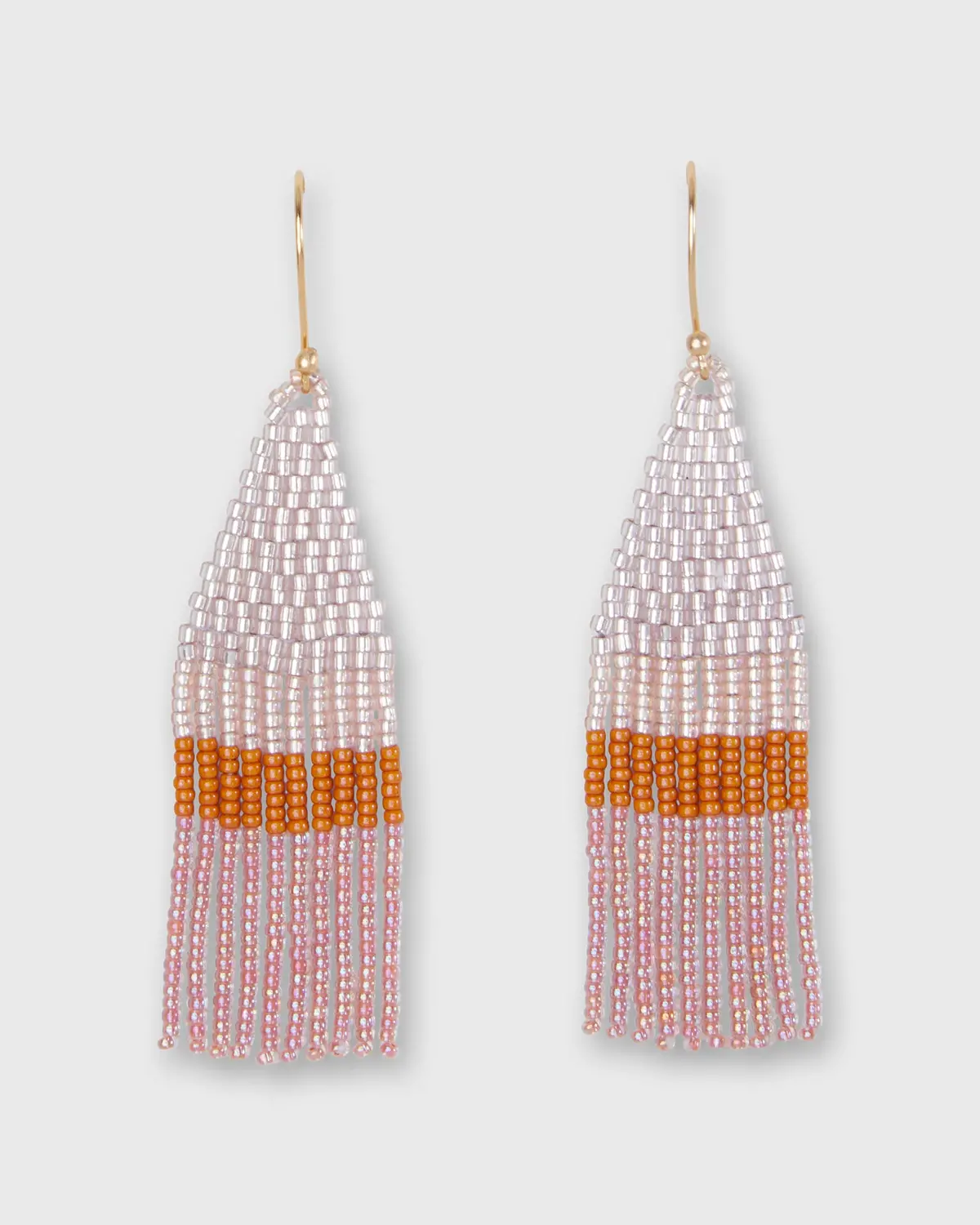 Franjette Earrings In Blush 1