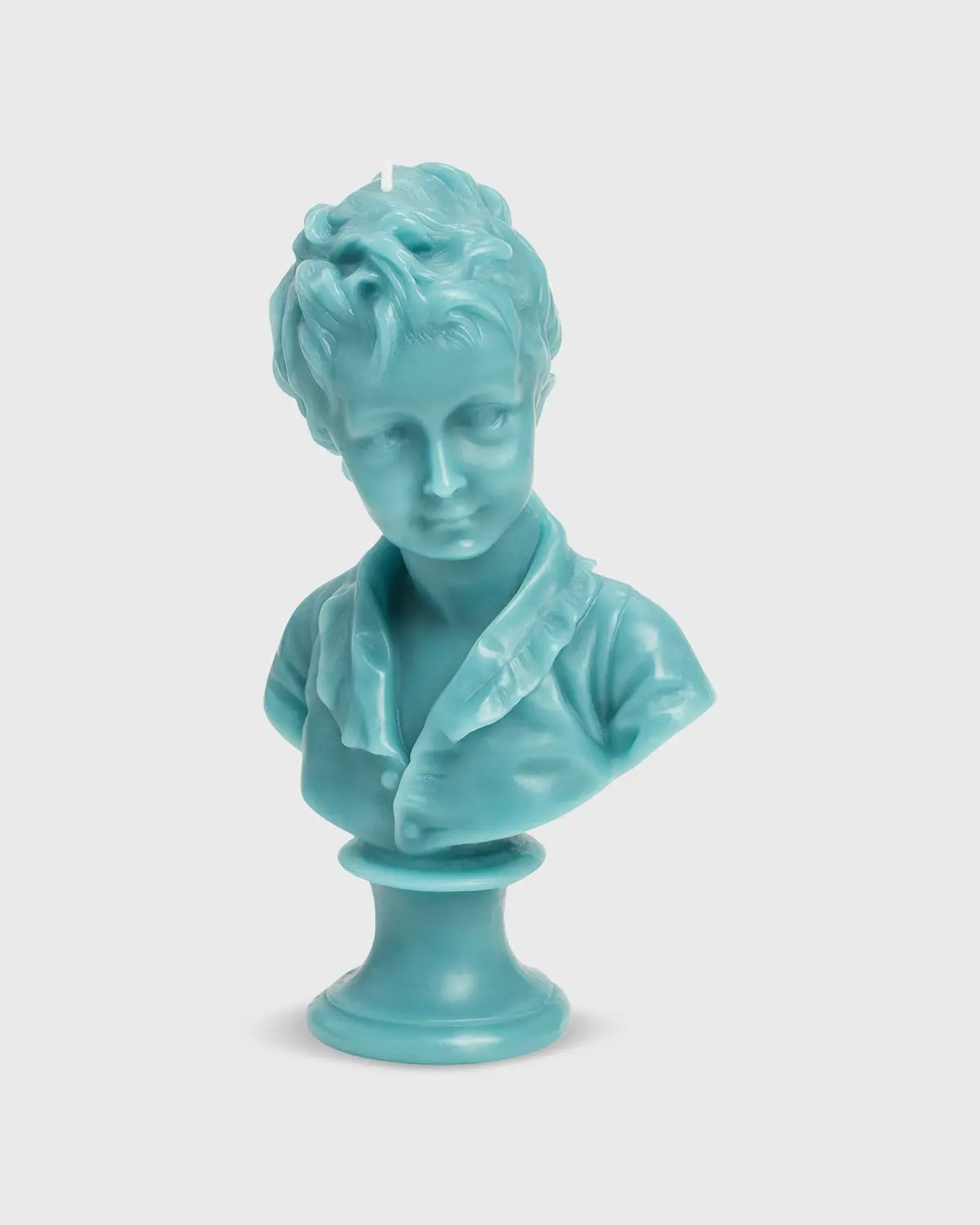 Alexandre Bust Candle In Empire Blue 1