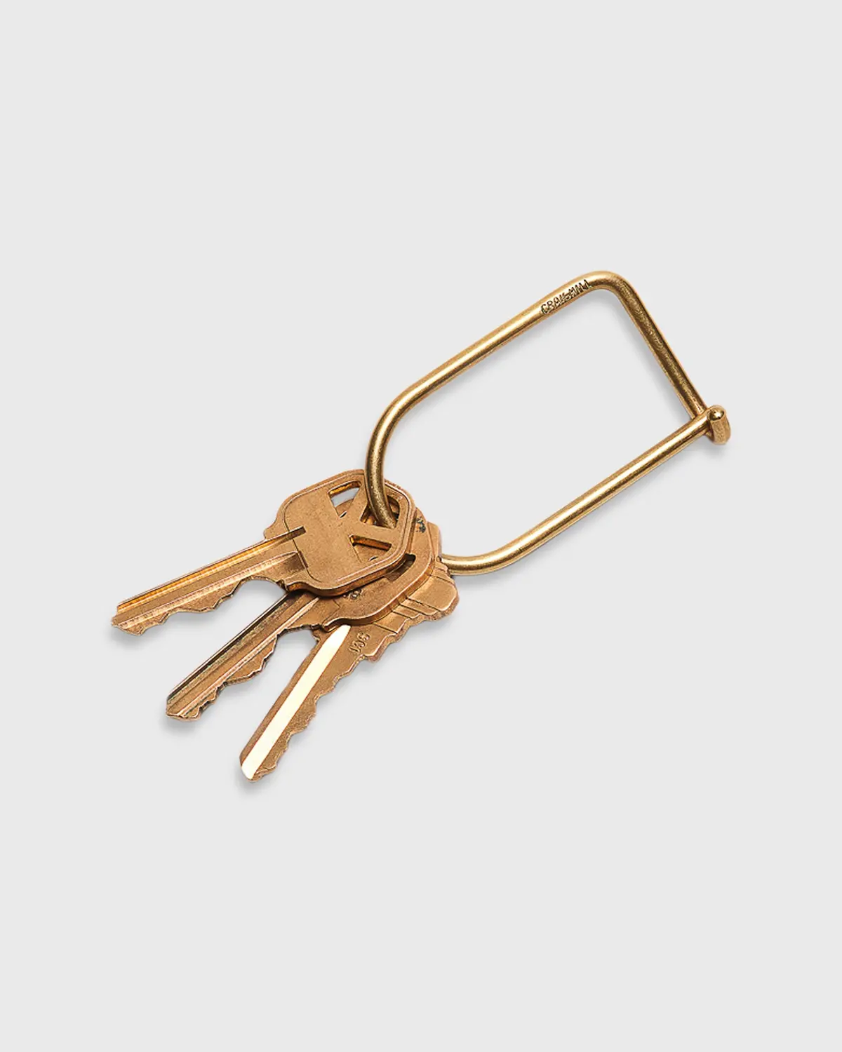 Wilson Keyring In Brass 1