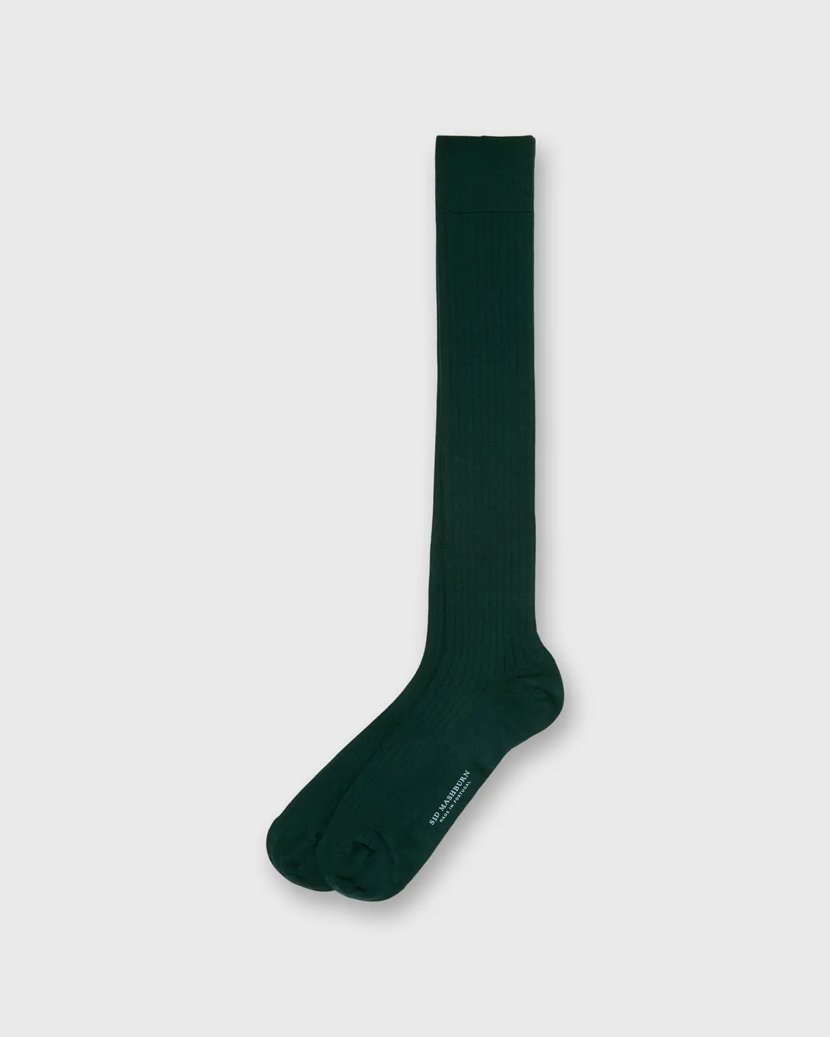 Over-The-Calf Dress Socks In Petrol Extra Fine Merino 1