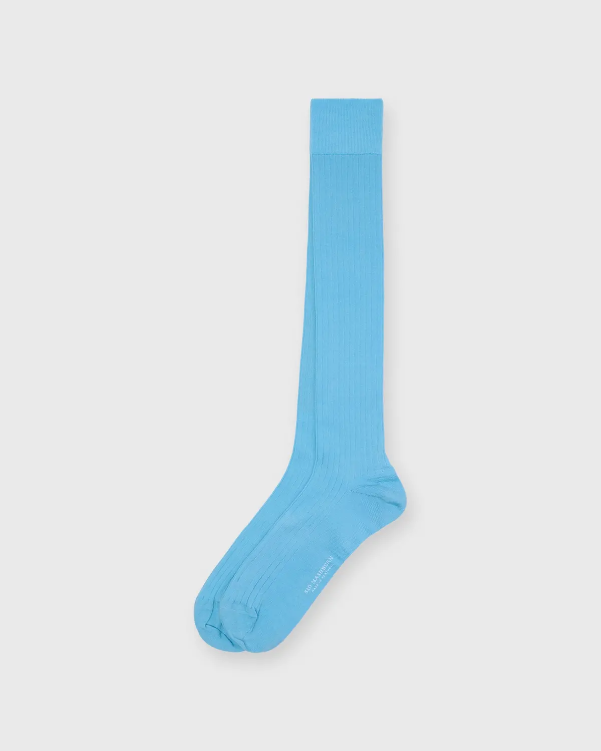 Over-The-Calf Dress Socks In Glacier Extra Fine Merino 1