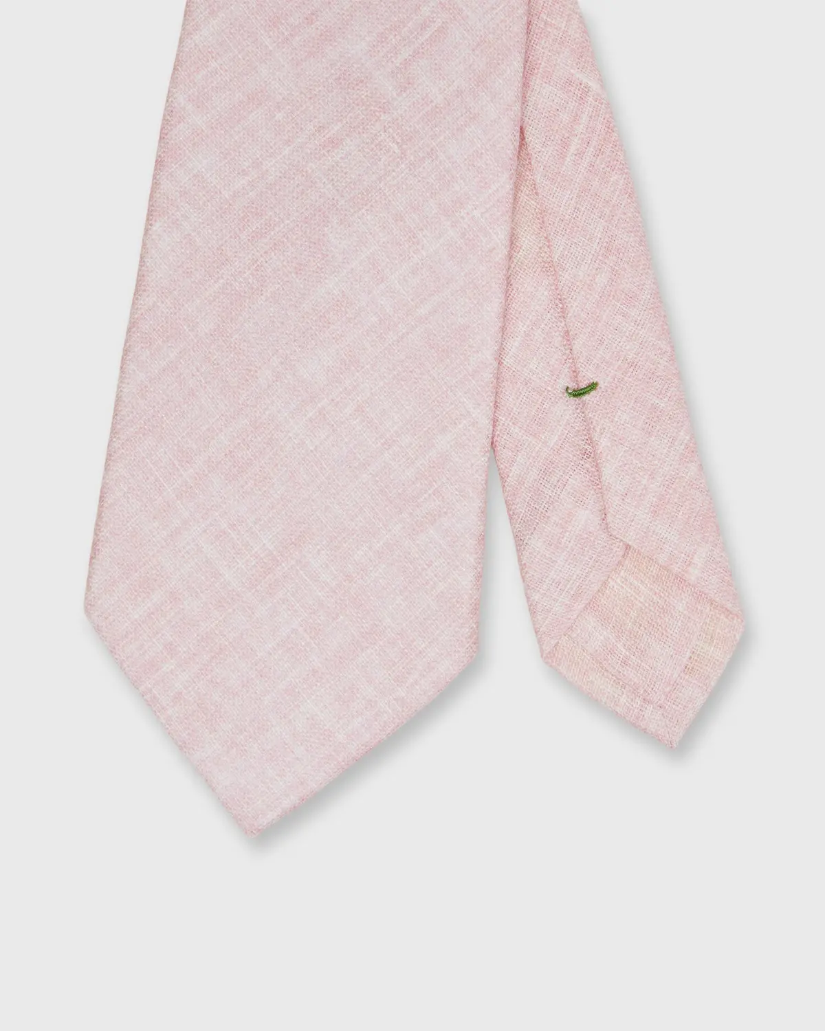 Linen Woven Tie In Pink 1