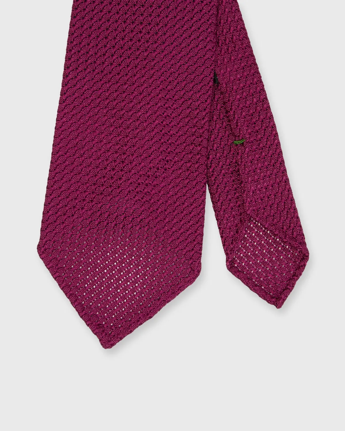 Silk Grosso Grenadine Tie In Berry 1