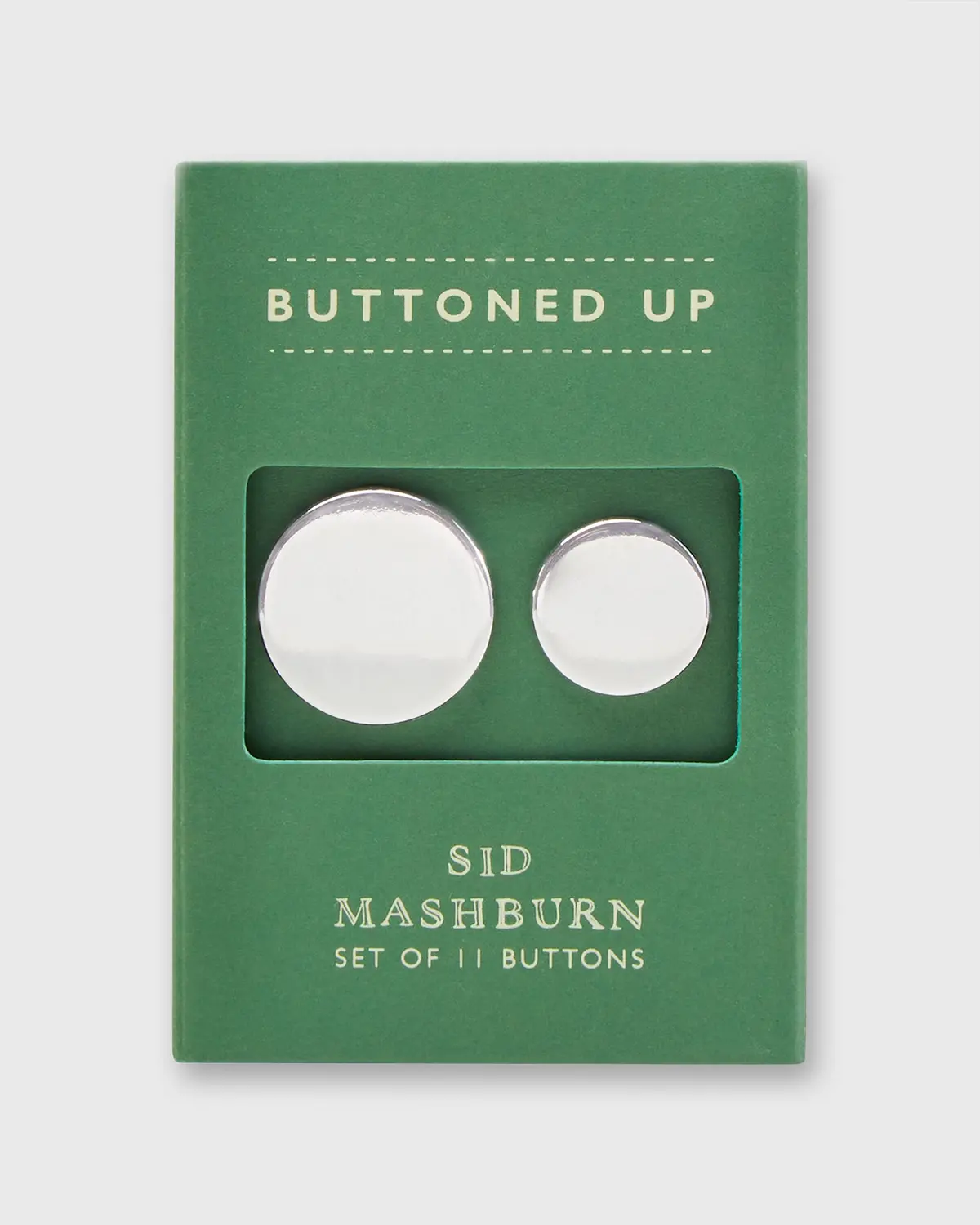Jacket Button Set In Flat Nickel 1