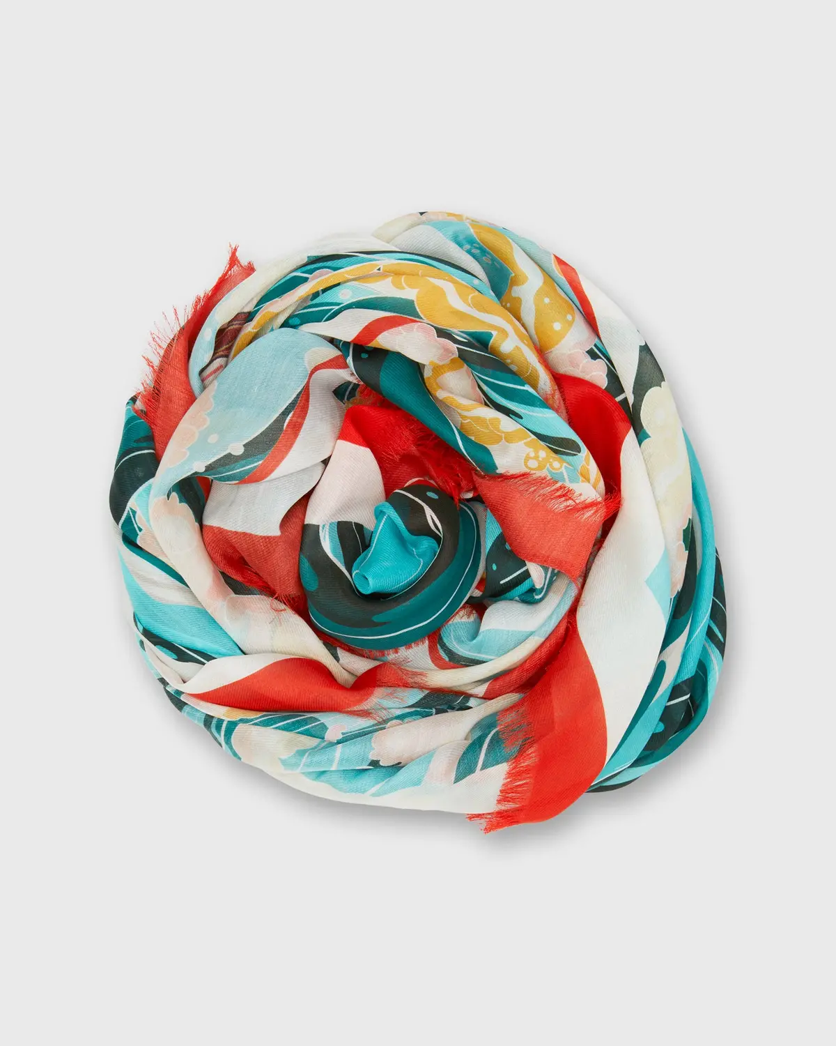 Square Scarf In Swimmers 1