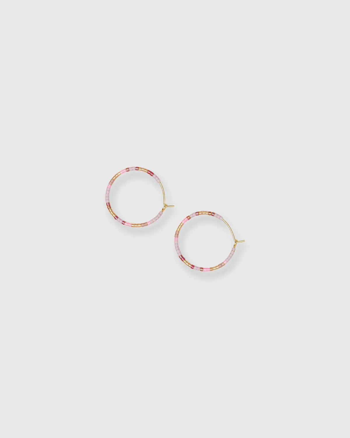 Ana Hoop Earrings In Orchid 1
