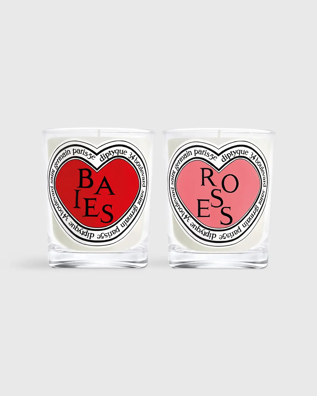 Limited Edition Candle Duo In Baies & Roses 1