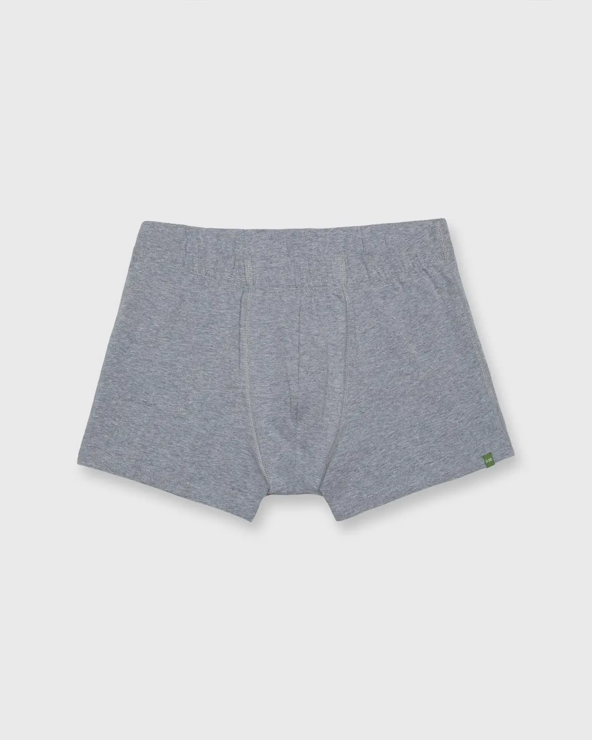 Boxer Brief (Pack Of 2) In Heather Grey Organic Stretch Cotton 1