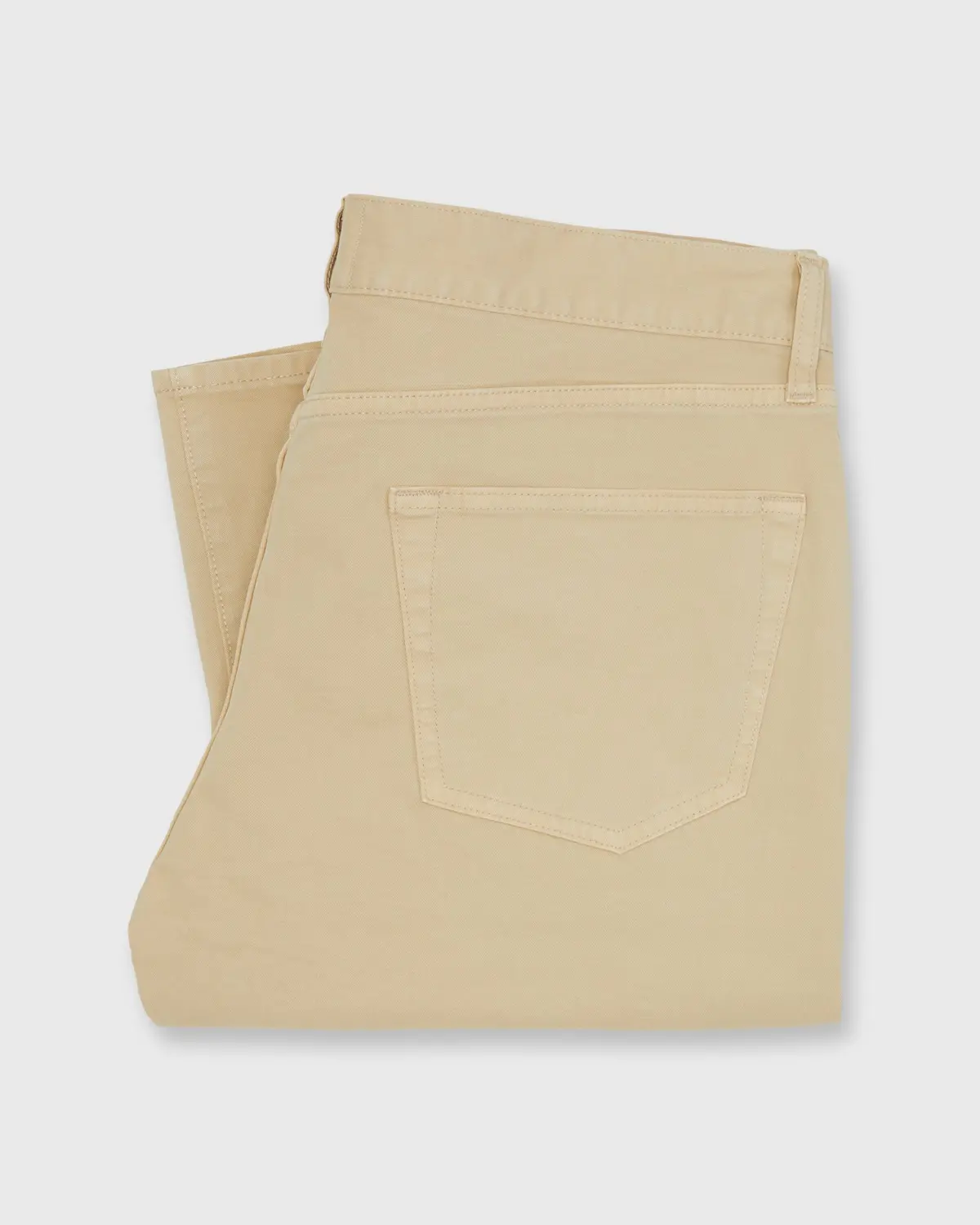 Slim Straight 5-Pocket Pant In Khaki Twill 1