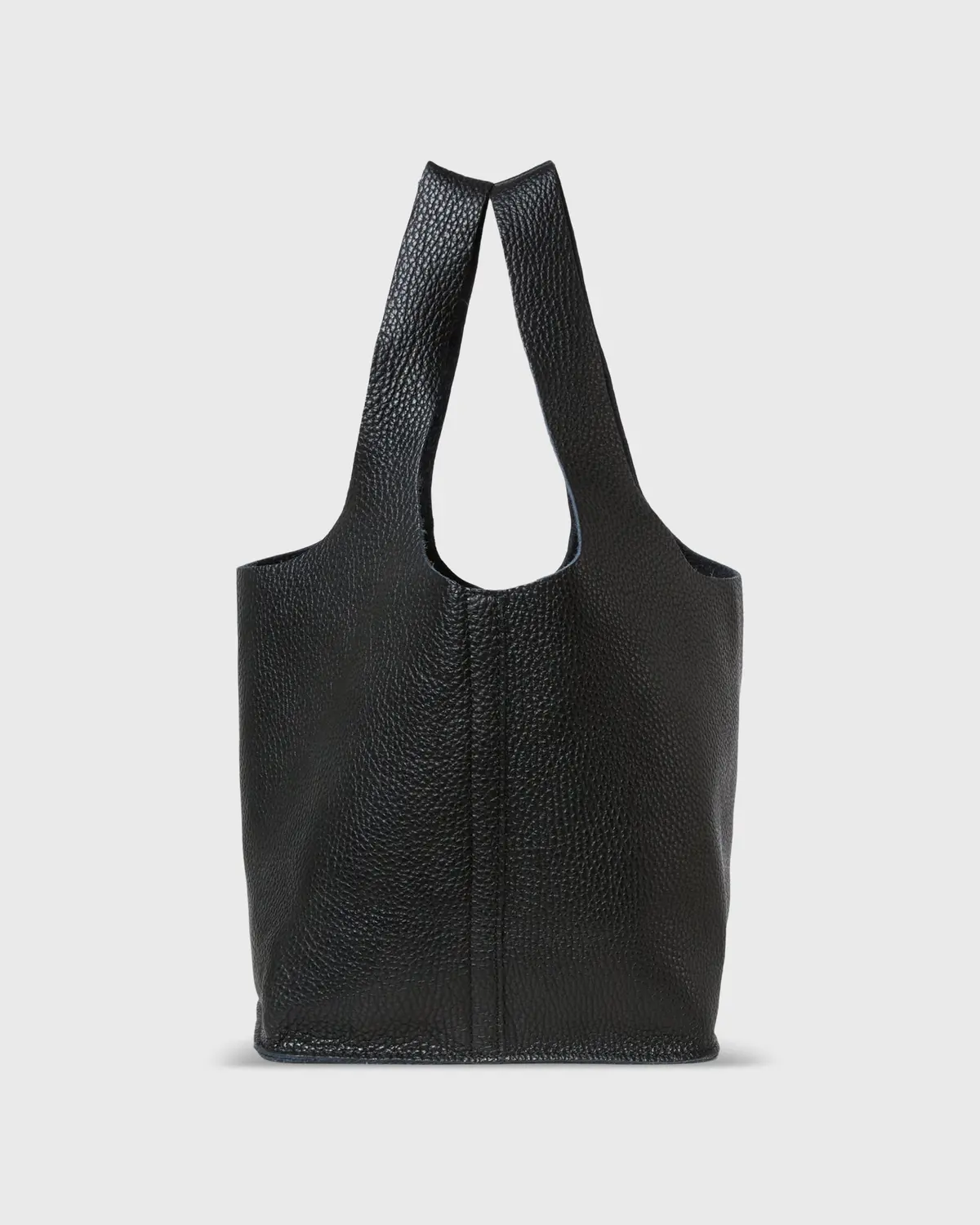 Paola Bucket Bag In Black Leather 1