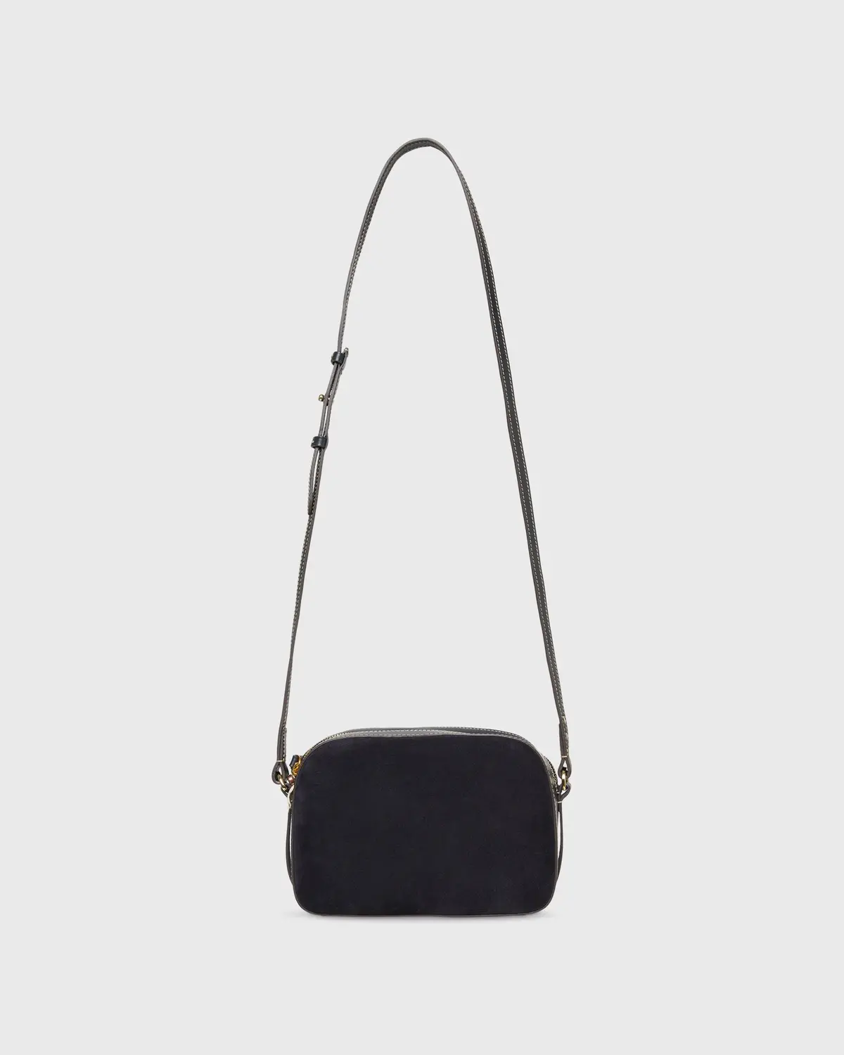 Bea Crossbody Bag In Navy Suede 1