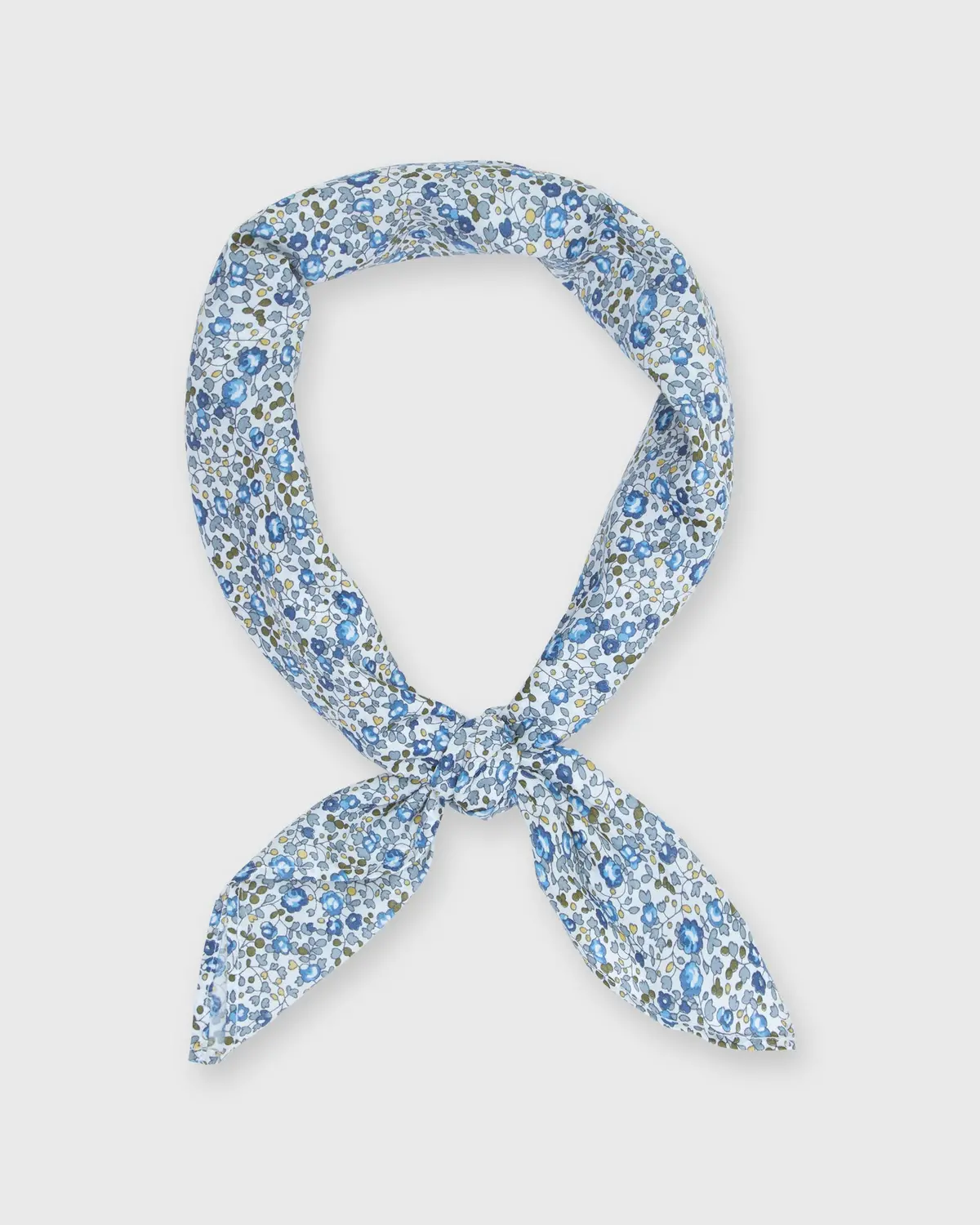 Anyway Scarf In Blue Eloise Liberty Fabric 1