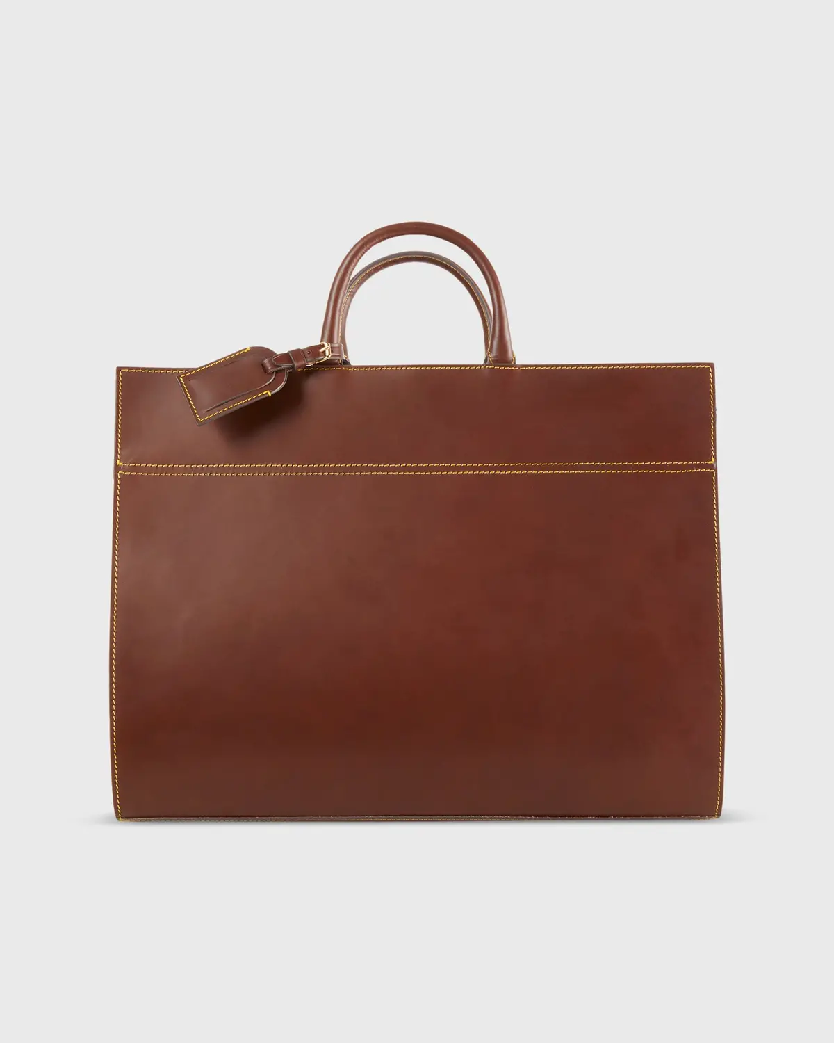 Log Carrier In Papaya Leather 1