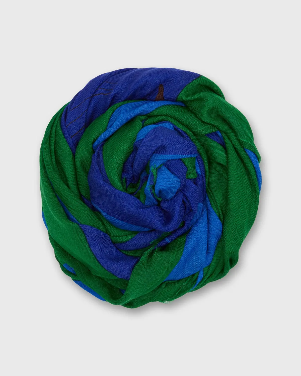 Amour Scarf In Blue 1