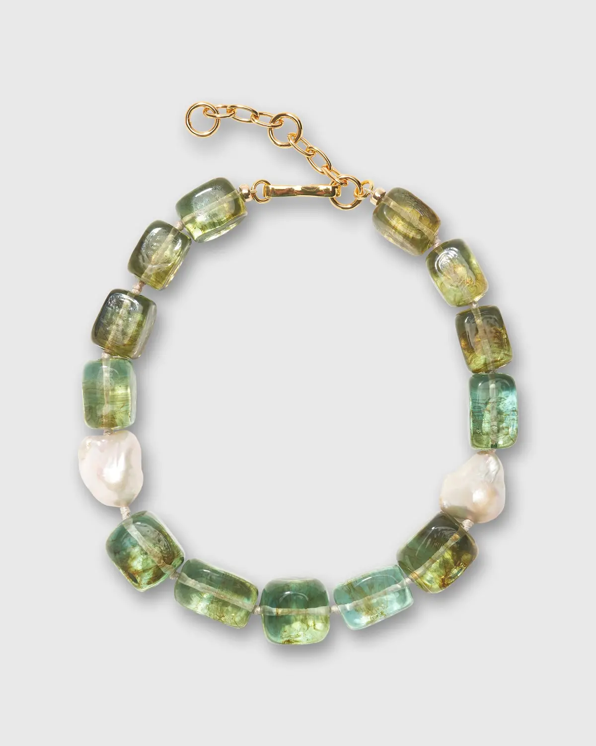Delphine Collar In Sea Green 1