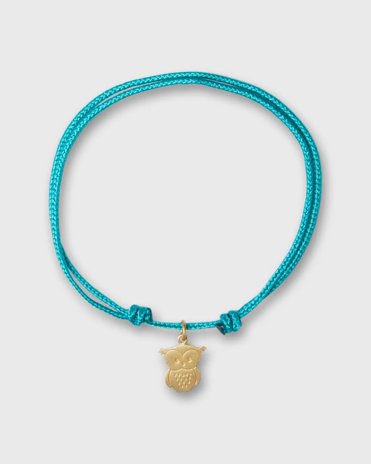 Chouette Charm Bracelet In Gold/Assorted Color Cord 1