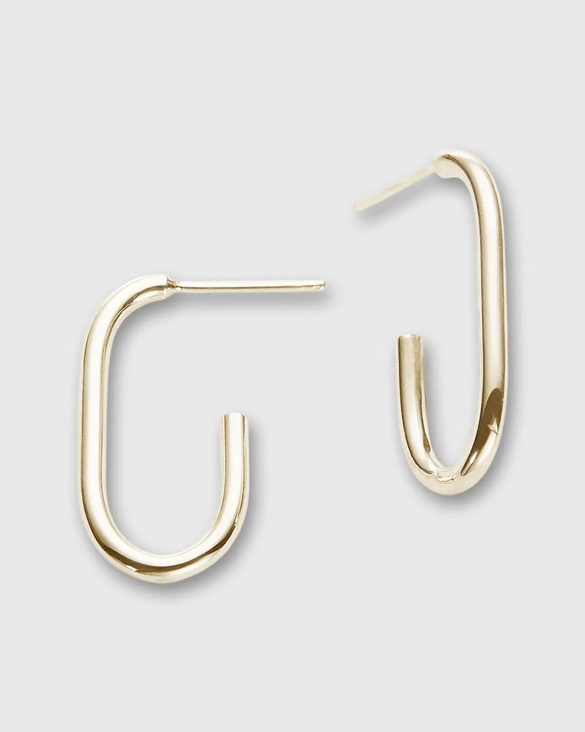 Link Earrings In Gold 1