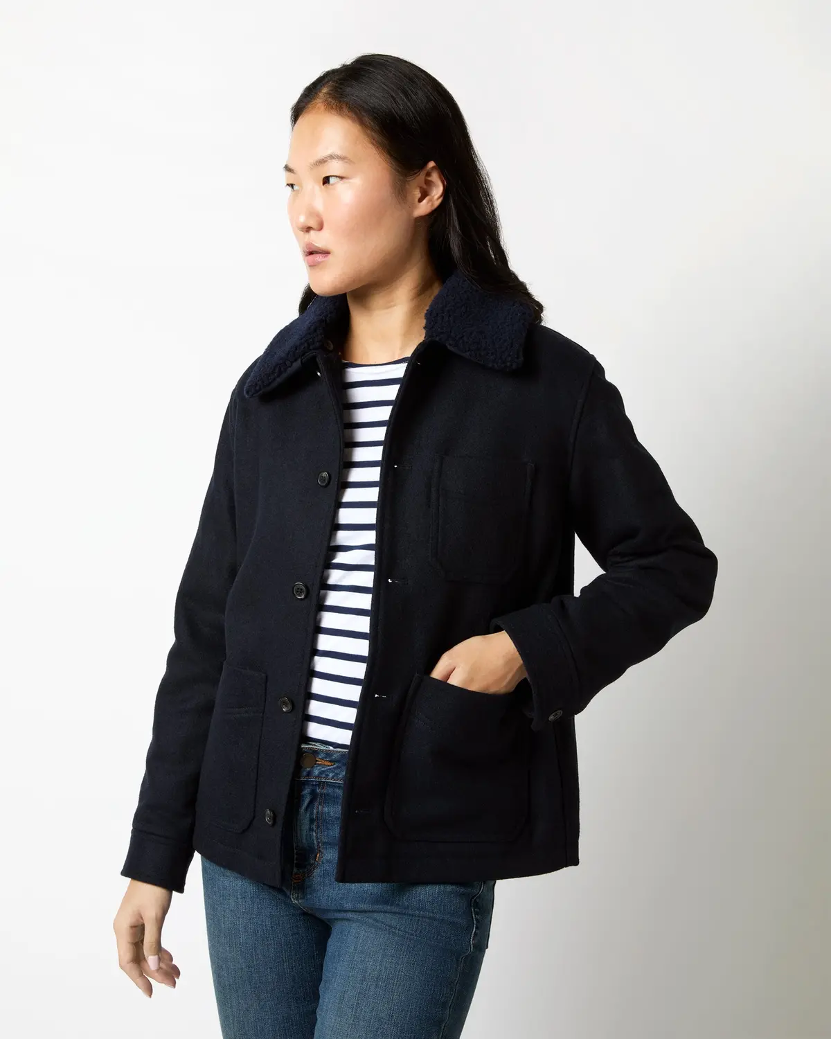 New Julia Jacket In Dark Blue 1