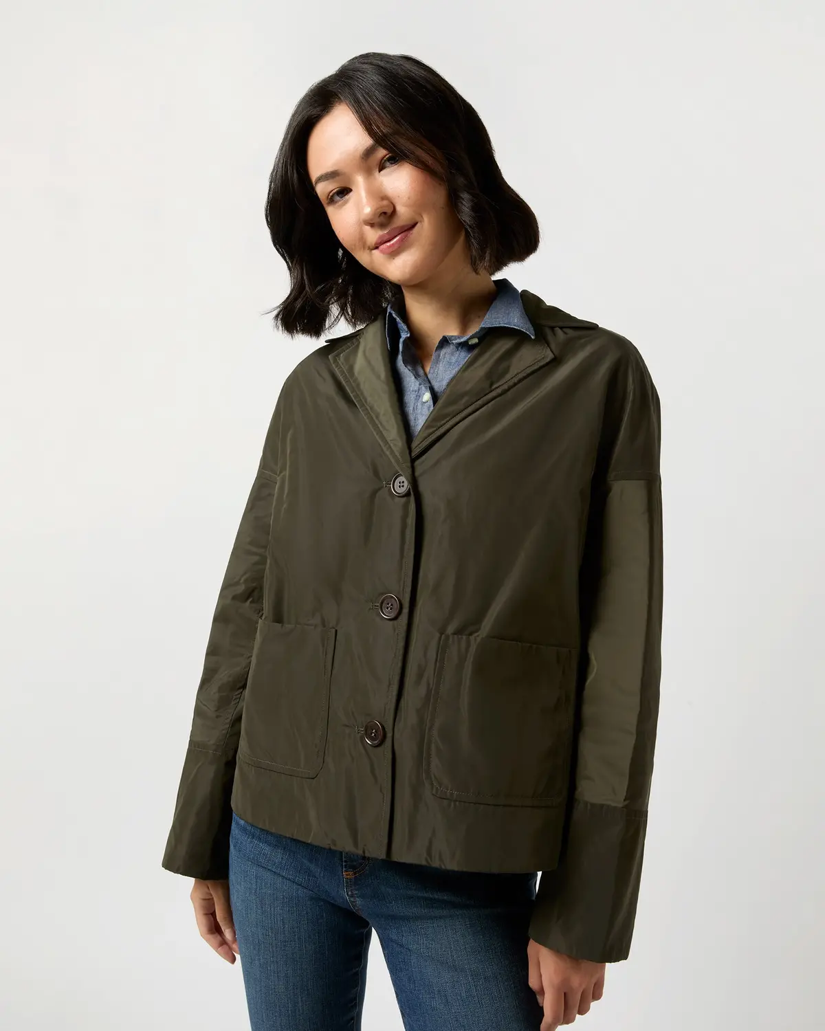 Romy Jacket In Military 1