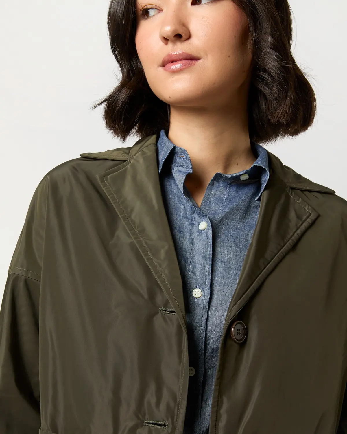 Romy Jacket In Military 2