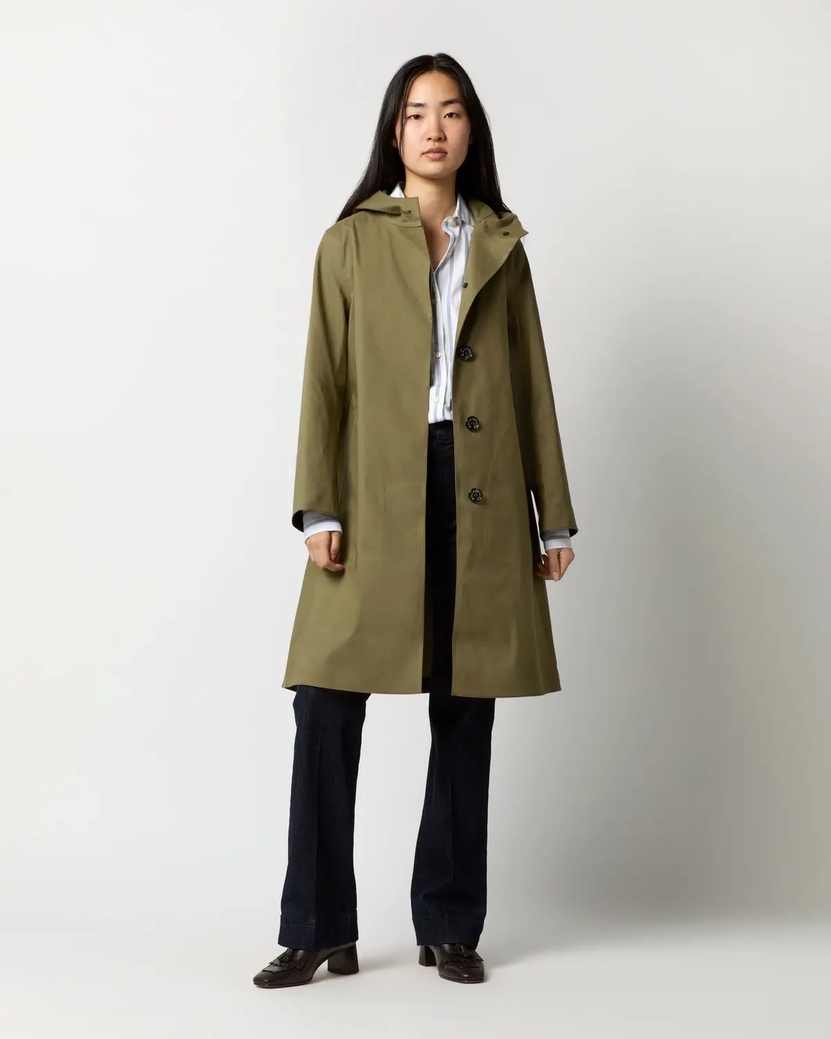 Watten Coat In Khaki 1